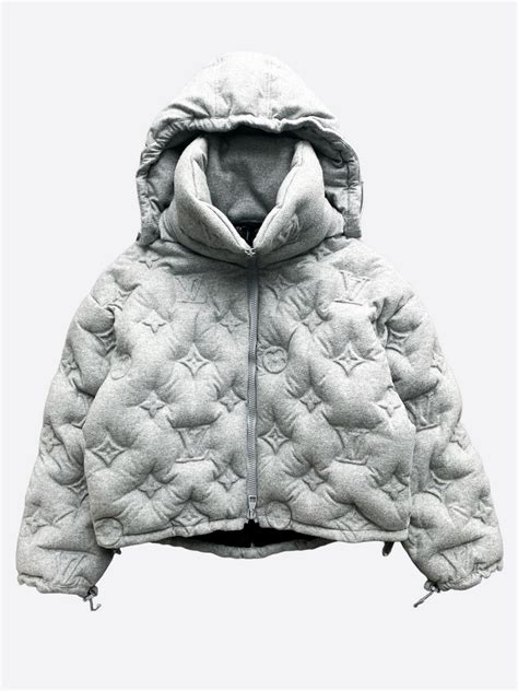 lv monogram boyhood puffer jacket.